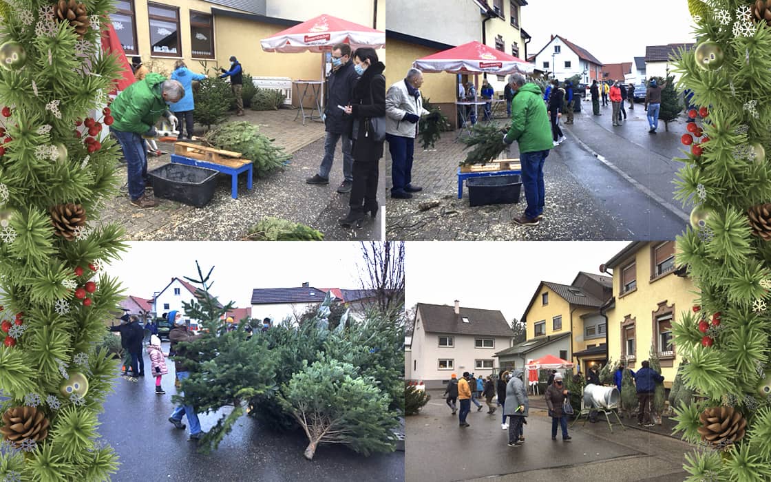 Weihnachtsbaum-Verkauf in Unteröwisheim