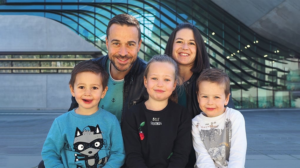 Familie Dehner in Frankreich