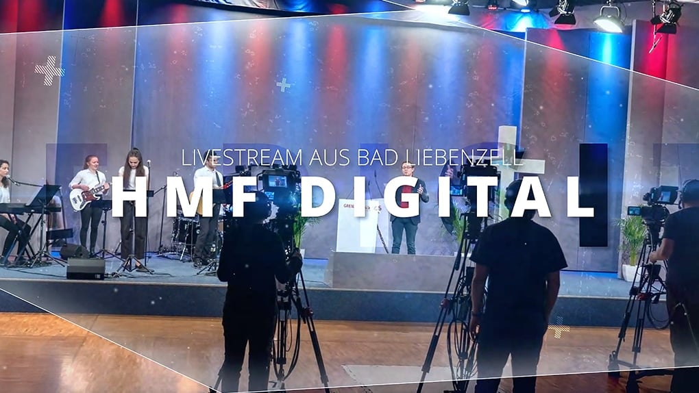 Per Livestream wird vom Missionsberg in Bad Liebenzell gesendet.