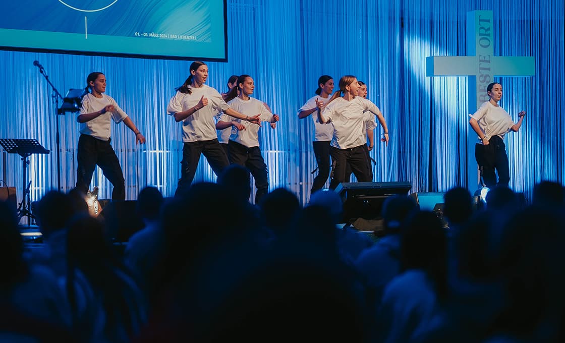 Tanz beim Youth Prayer Congress