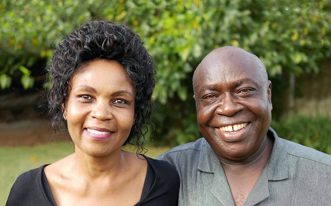 Dr. Francis und Beatrice Manana