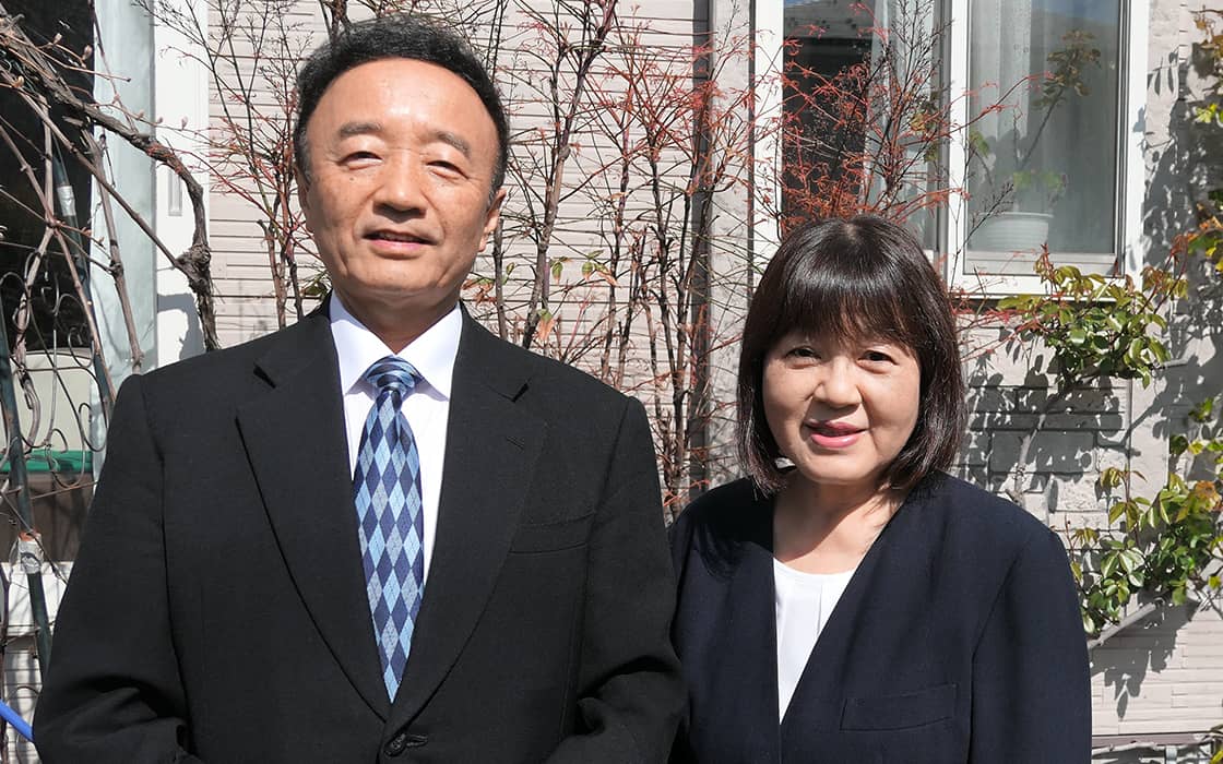 Masahiro und Yuriko Sasakawa