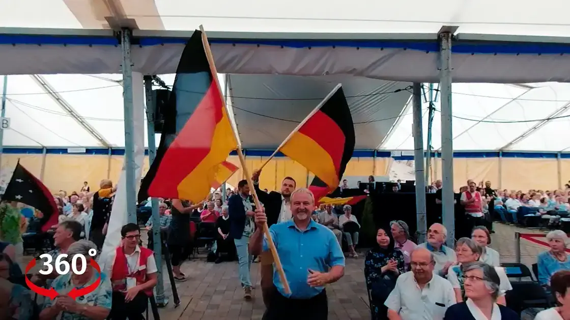 Pfingstmissionsfest 2019 Einzug der Missionare 360°