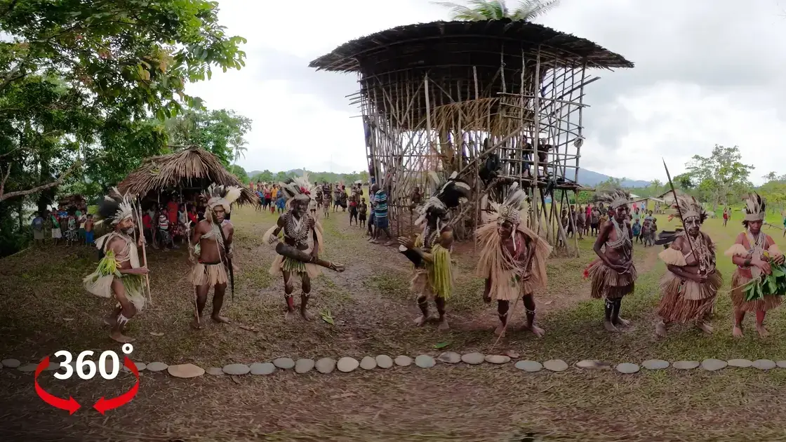 Papua-Neuguinea SingSing Niksek 360°