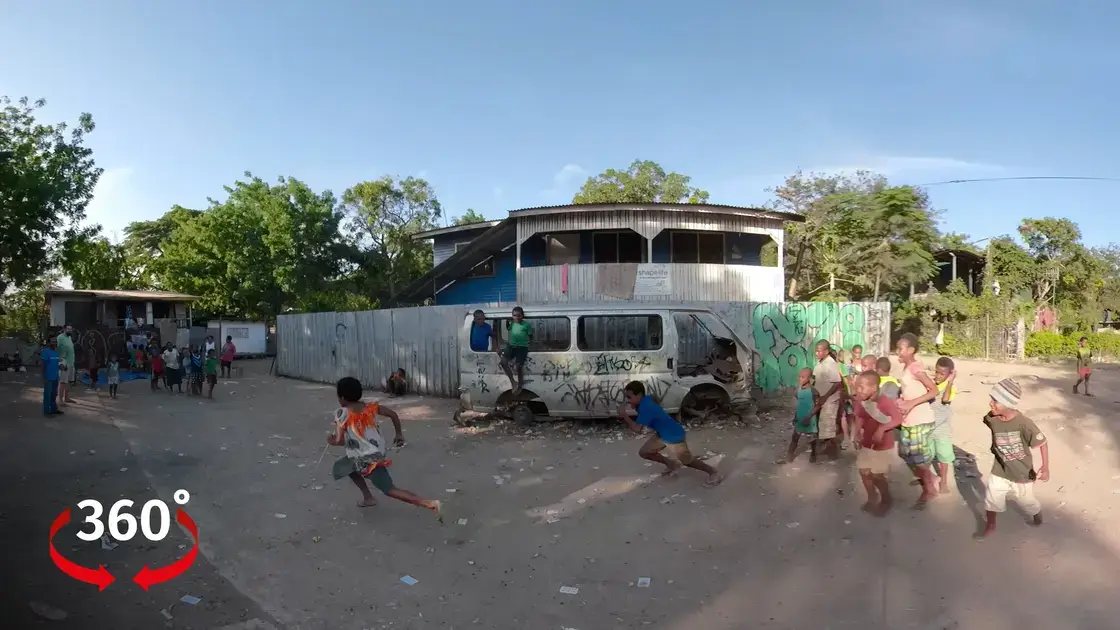 Papua-Neuguinea KidsClub Settlement Port Moresby 360°