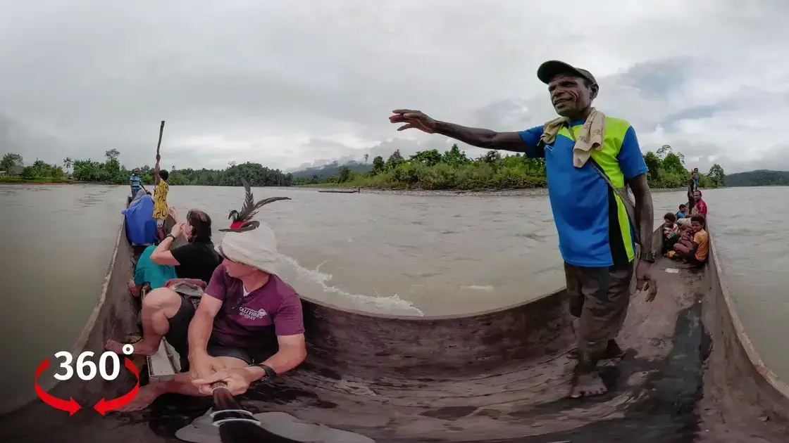 Papua-Neuguinea Kanutour 01 360°
