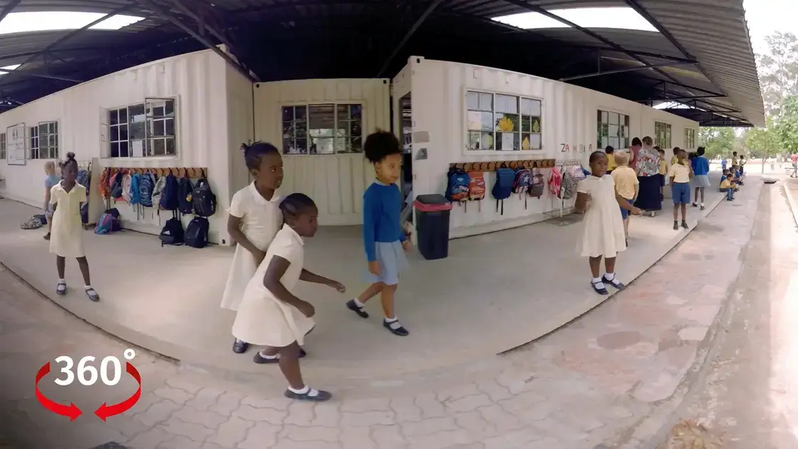Sambia Pause an der Amano-Schule 360°