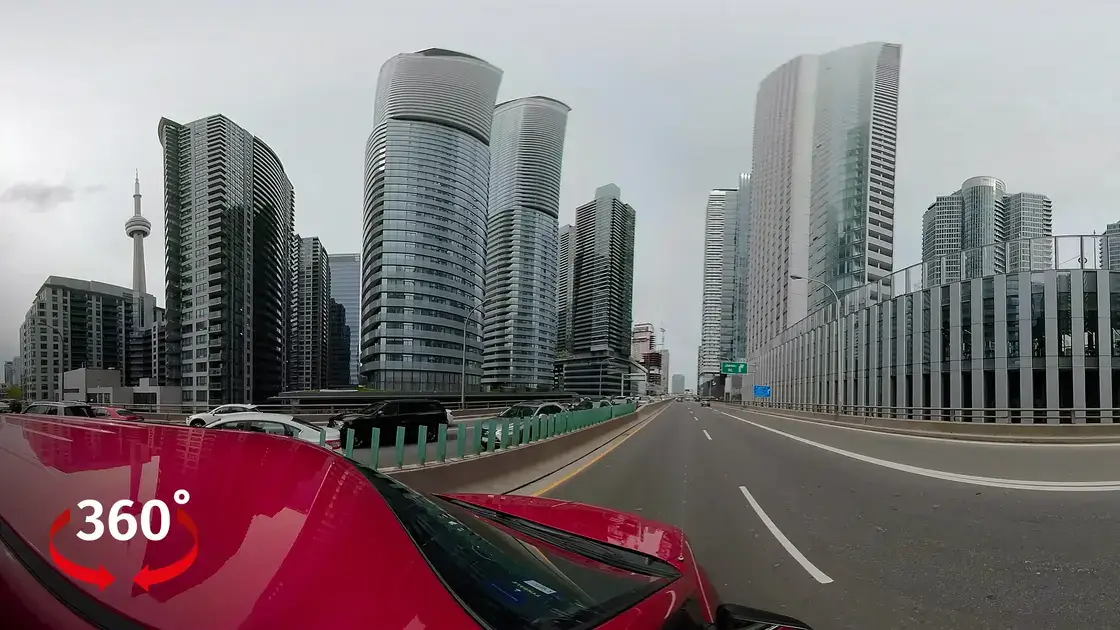 Kanada Toronto unterwegs auf dem Highway 360°