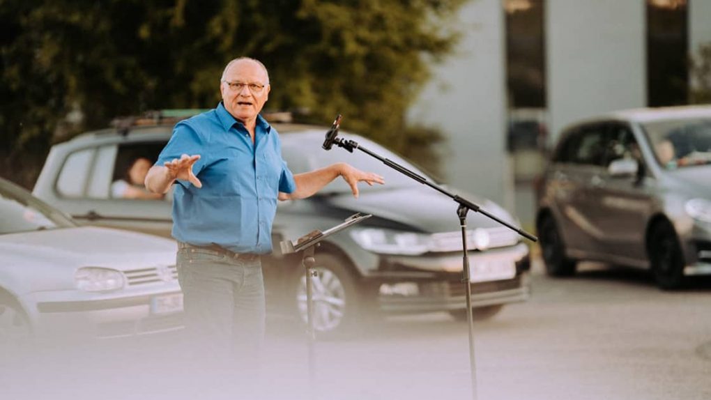 Evangelisation im Autokino