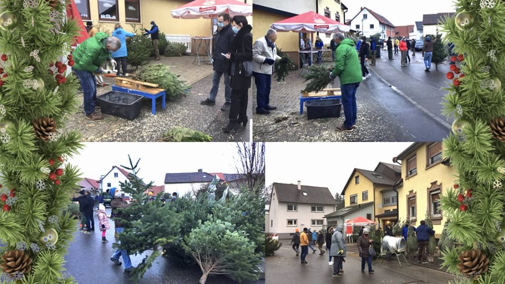 Weihnachtsbaum-Verkauf in Unteröwisheim