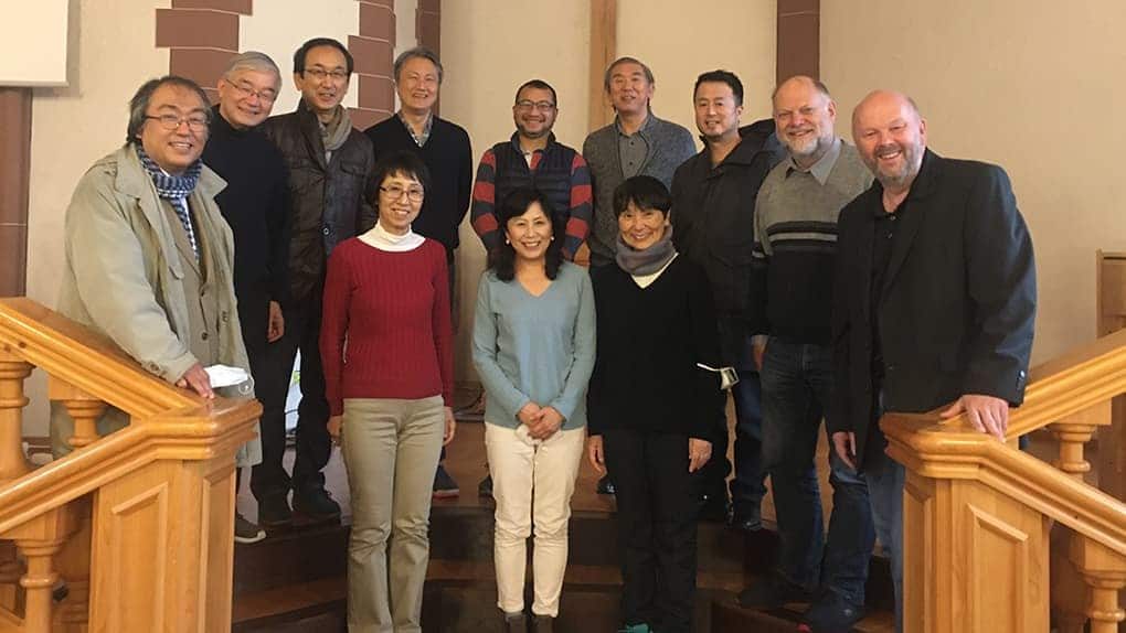 Japanische Pastorinnen und Pastoren zu Gast auf dem Missionsberg in Bad Liebenzell