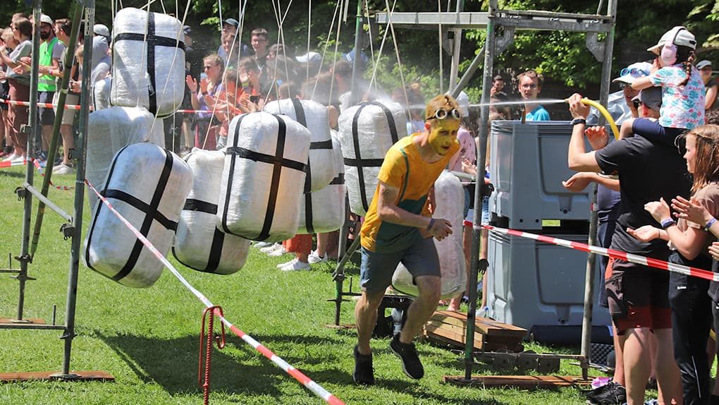 Sponsorenlauf beim Teenagermissionstreffen 2022