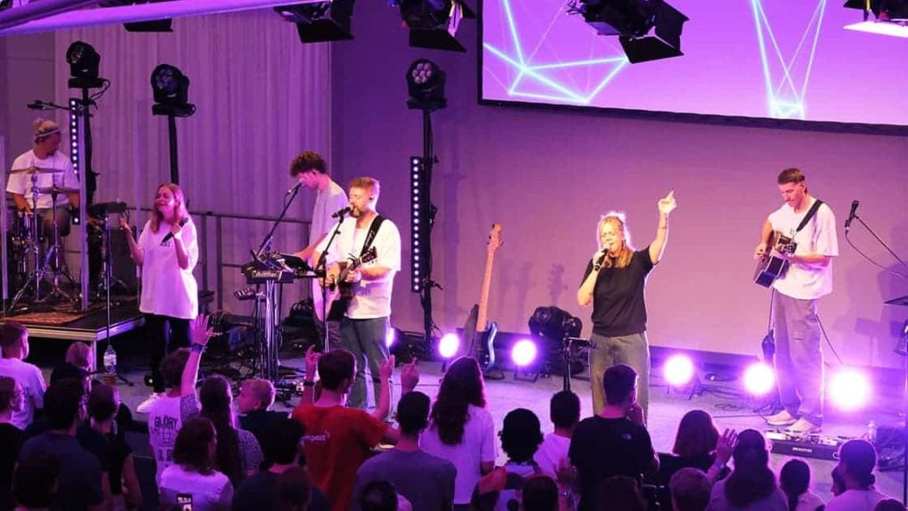 Outbreakband beim Herbstmissionsfest