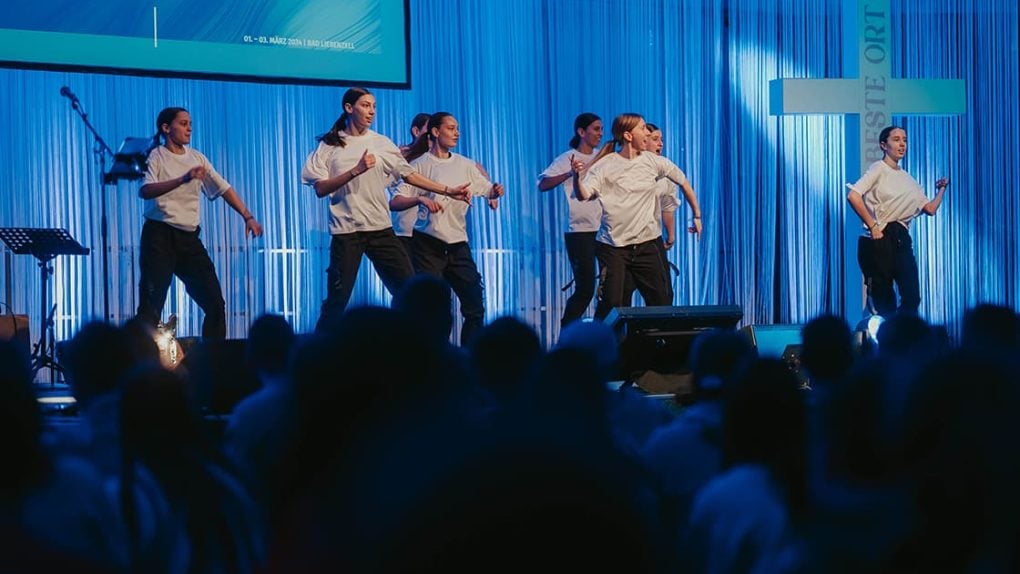 Tanz beim Youth Prayer Congress