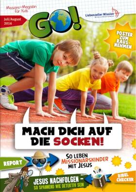 GO! Kinderzeitschrift – Juli / August 2016