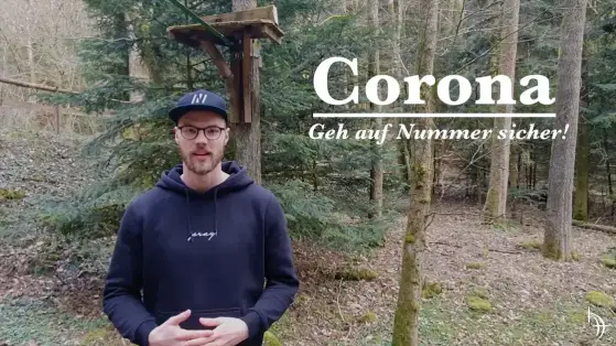 CORONA – Geh auf Nummer sicher!